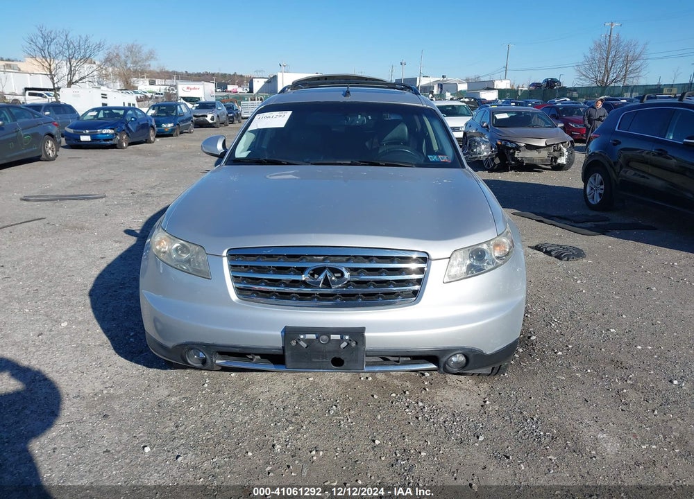 2007 INFINITI FX35 VIN: JNRAS08WX7X201624