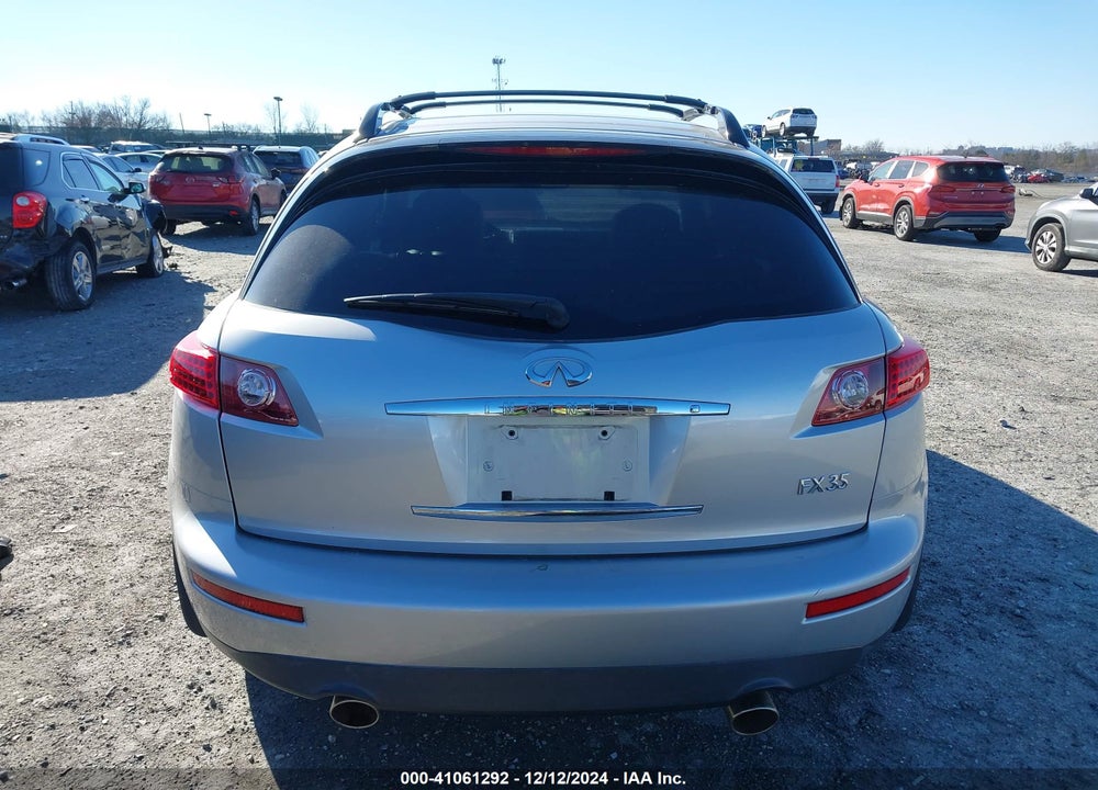 2007 INFINITI FX35 VIN: JNRAS08WX7X201624