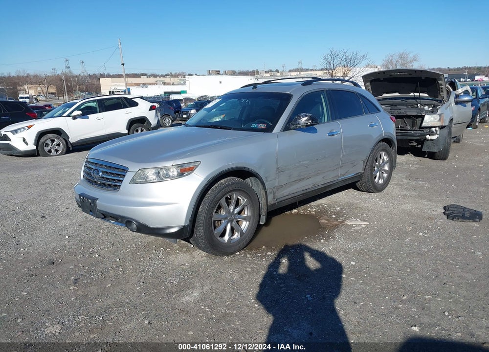 2007 INFINITI FX35 VIN: JNRAS08WX7X201624