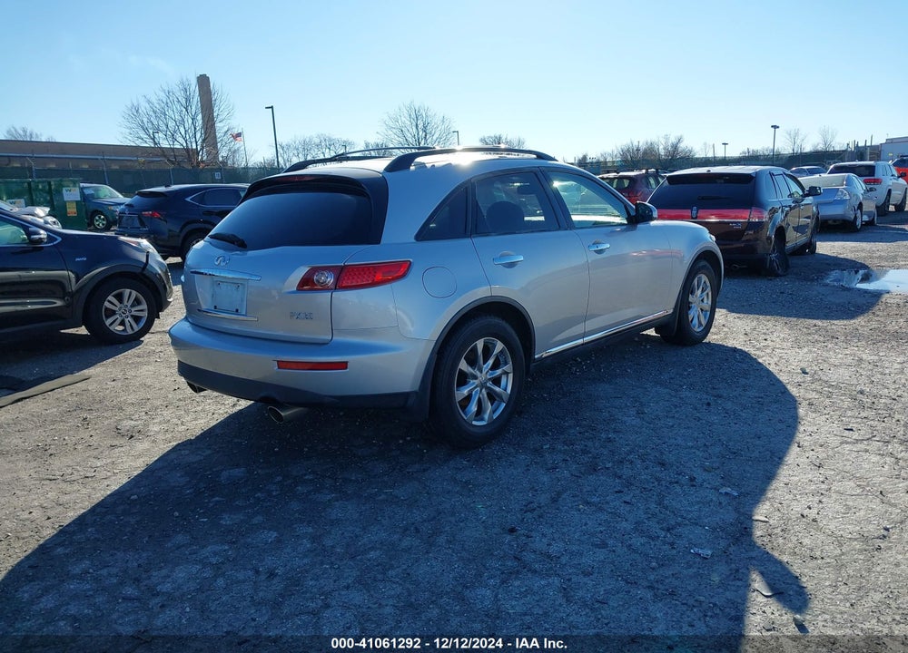 2007 INFINITI FX35 VIN: JNRAS08WX7X201624