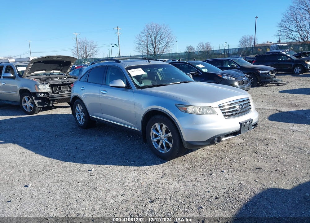 2007 INFINITI FX35 VIN: JNRAS08WX7X201624