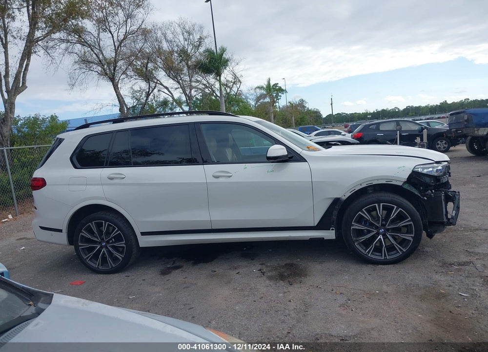 2022 BMW X7 M50I VIN: 5UXCX6C01N9K19610