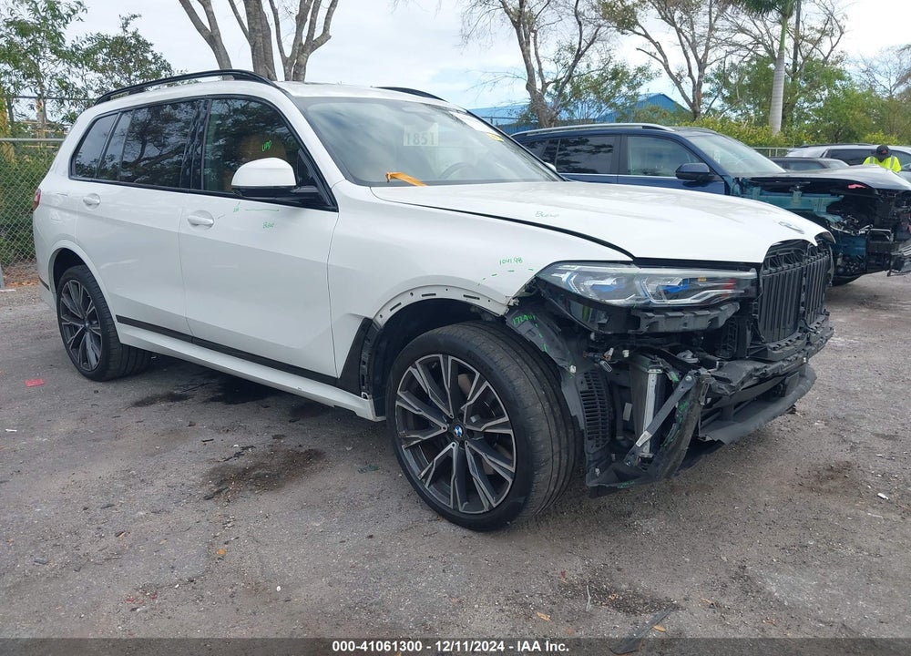2022 BMW X7 M50I VIN: 5UXCX6C01N9K19610