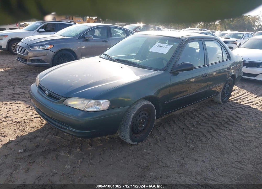 2000 TOYOTA COROLLA CE VIN: 2T1BR12EXYC305276