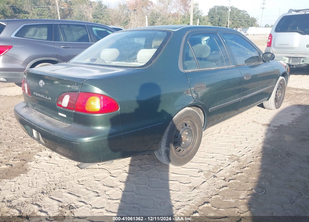 2000 TOYOTA COROLLA CE VIN: 2T1BR12EXYC305276