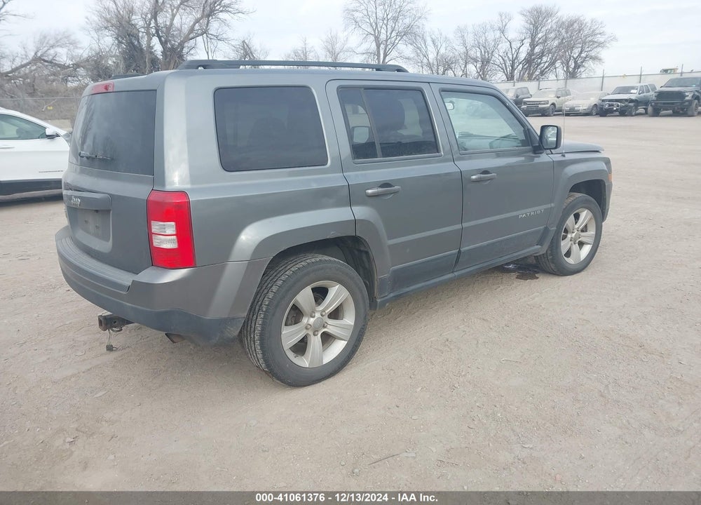 2012 JEEP PATRIOT SPORT VIN: 1C4NJRBB4CD537831