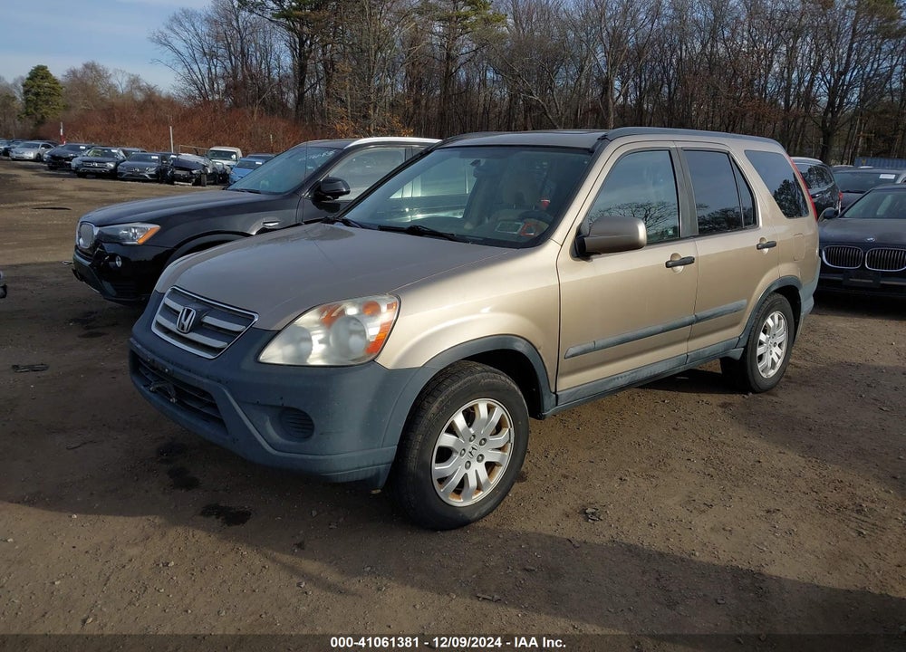 2006 HONDA CR-V EX VIN: SHSRD78886U430845