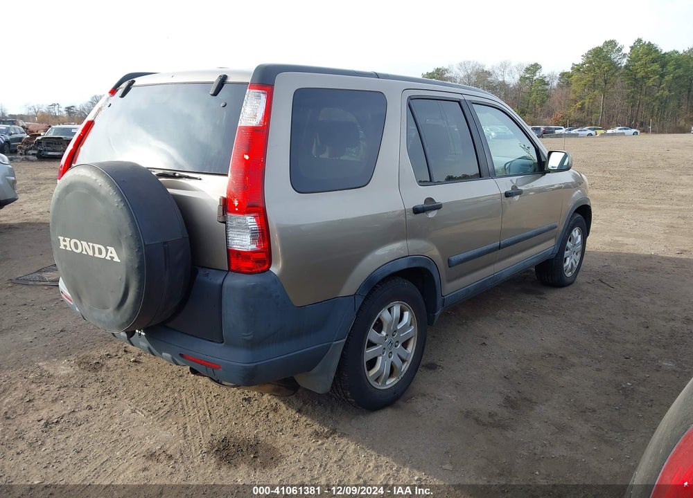 2006 HONDA CR-V EX VIN: SHSRD78886U430845