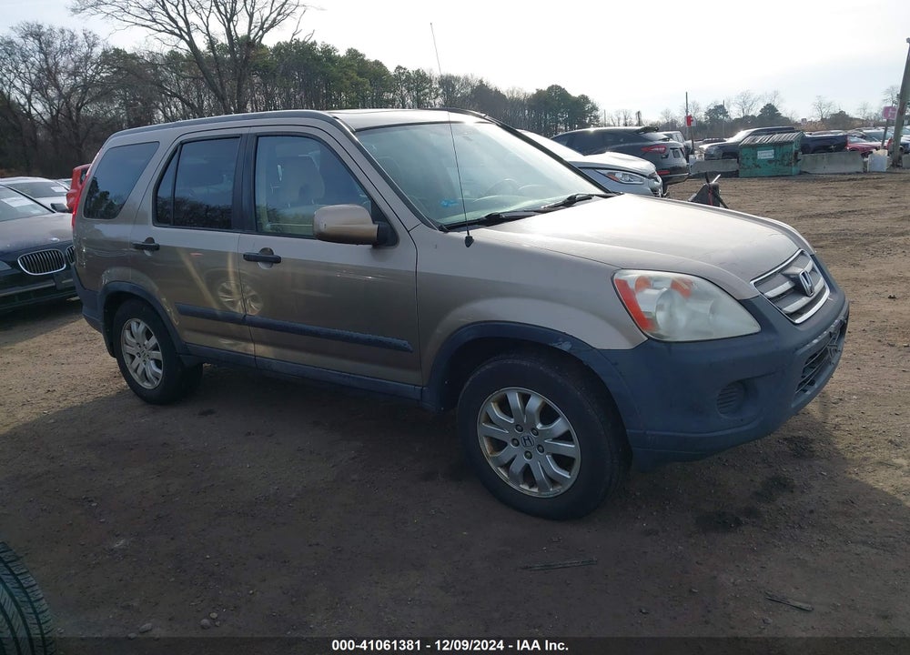 2006 HONDA CR-V EX VIN: SHSRD78886U430845