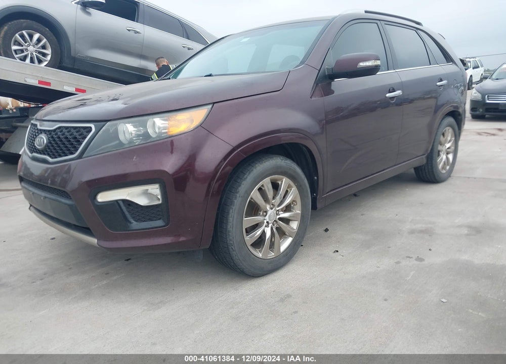 2011 KIA SORENTO SX V6 VIN: 5XYKW4A29BG132248