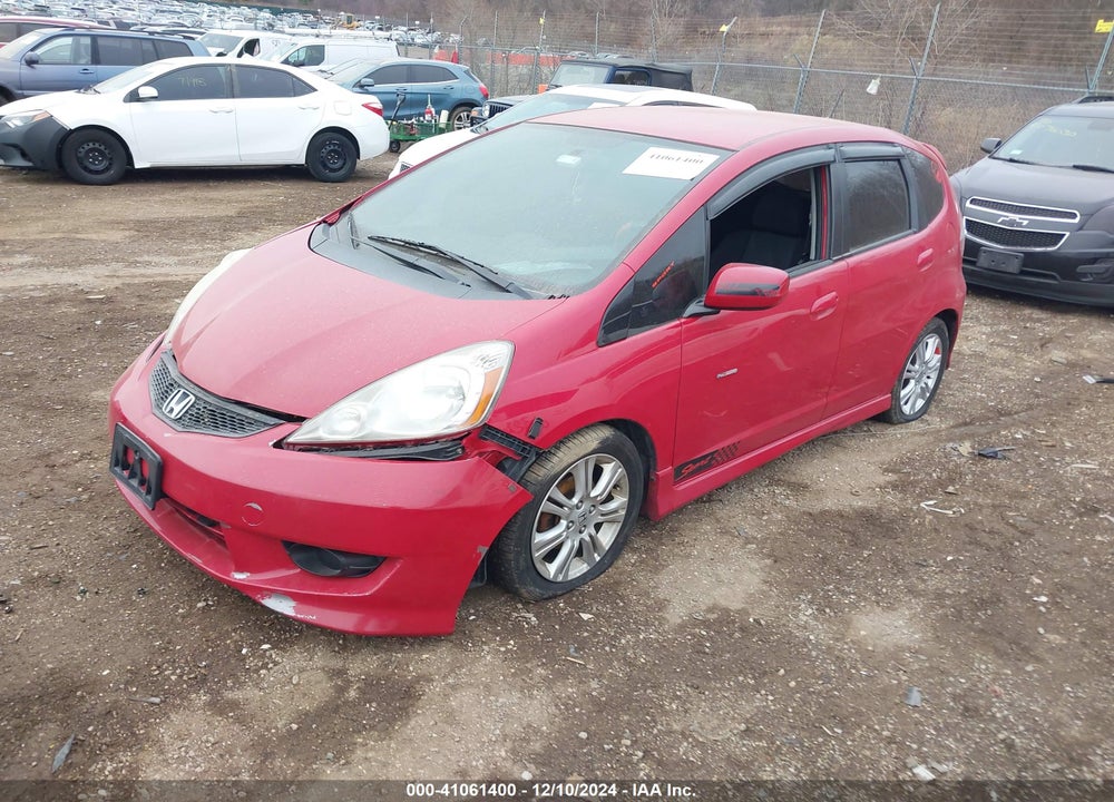 2009 HONDA FIT SPORT VIN: JHMGE88649S009730