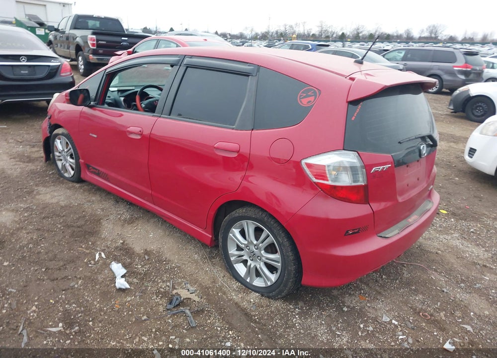 2009 HONDA FIT SPORT VIN: JHMGE88649S009730