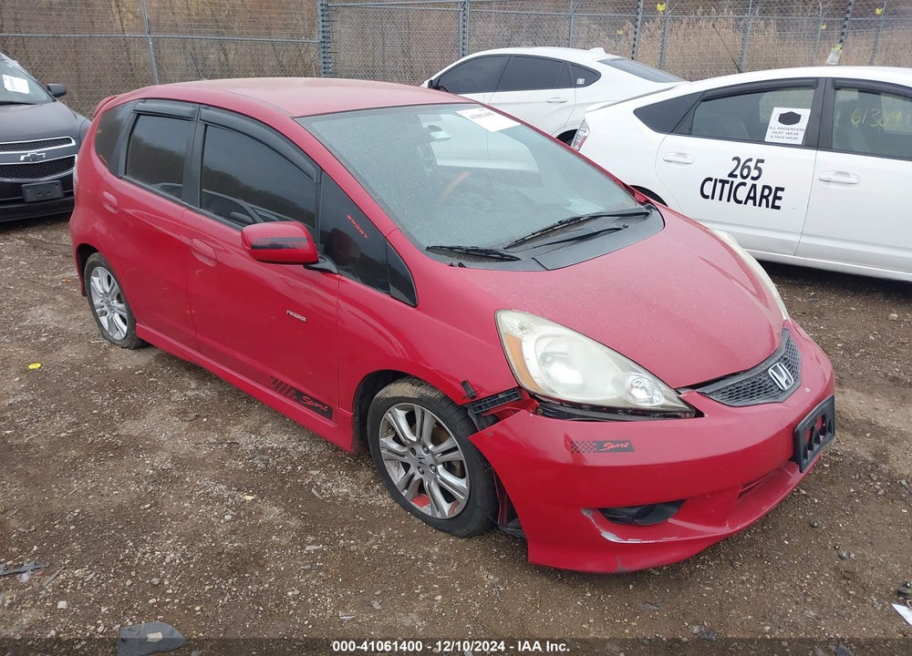 2009 HONDA FIT SPORT VIN: JHMGE88649S009730