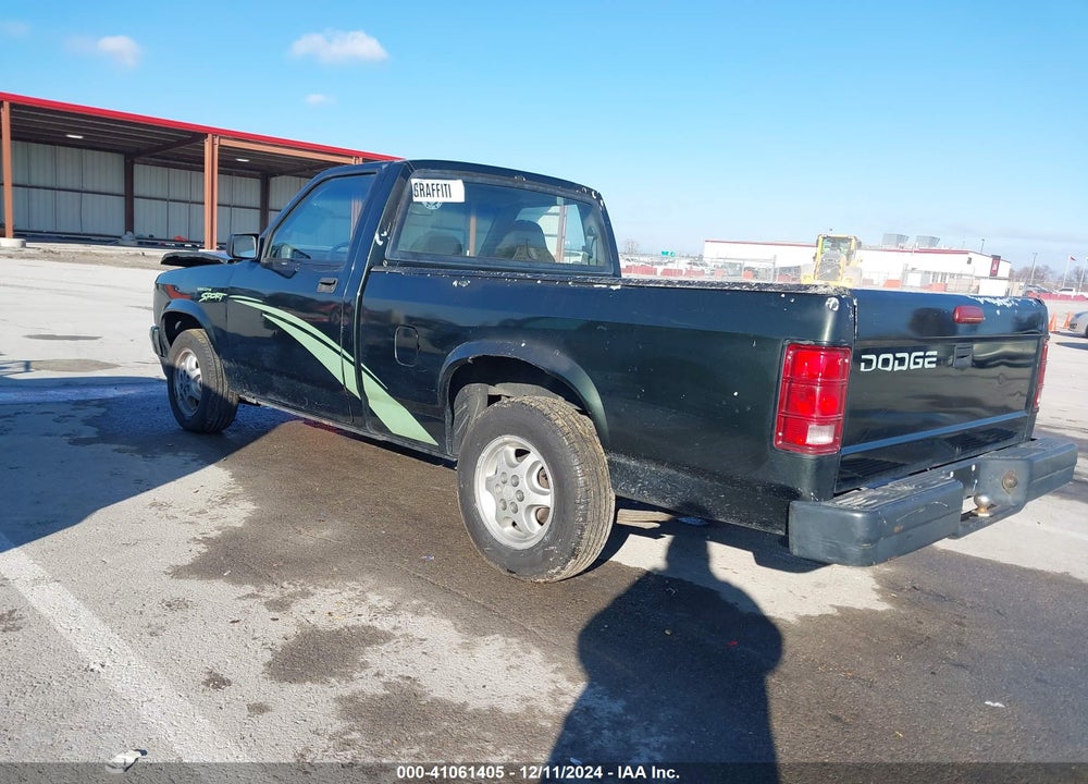 1996 DODGE DAKOTA VIN: 1B7FL26P6TS607384