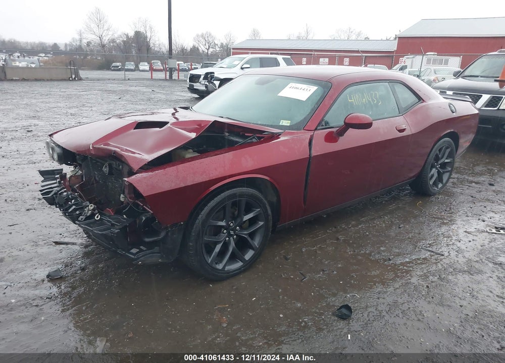 2019 DODGE CHALLENGER SXT VIN: 2C3CDZAG7KH614600