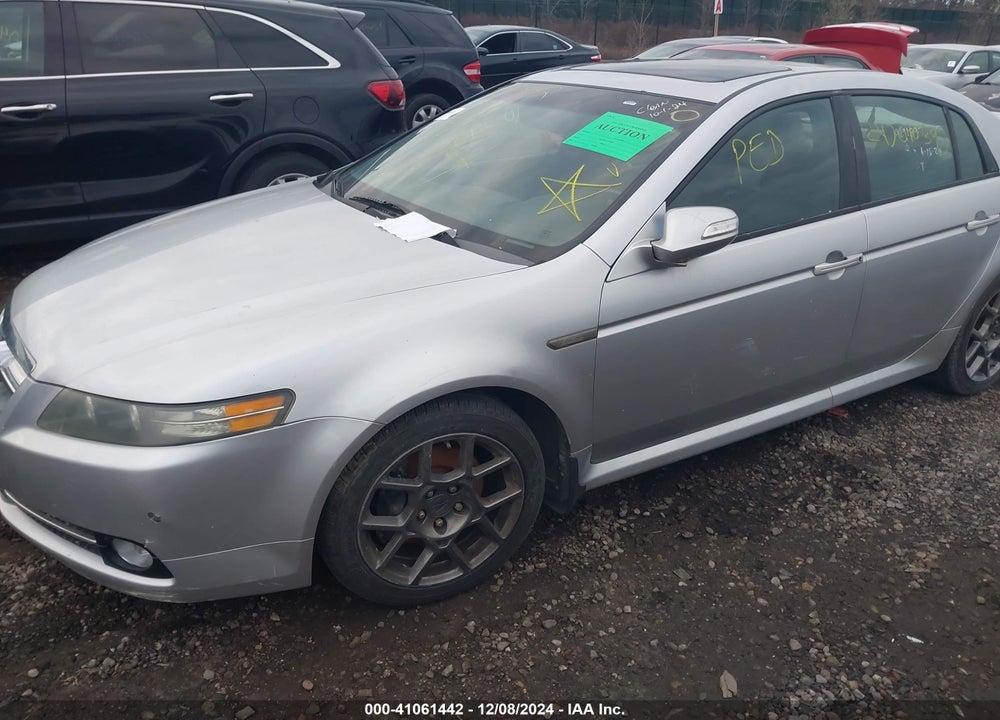 2008 ACURA TL TYPE S VIN: 19UUA76558A025249