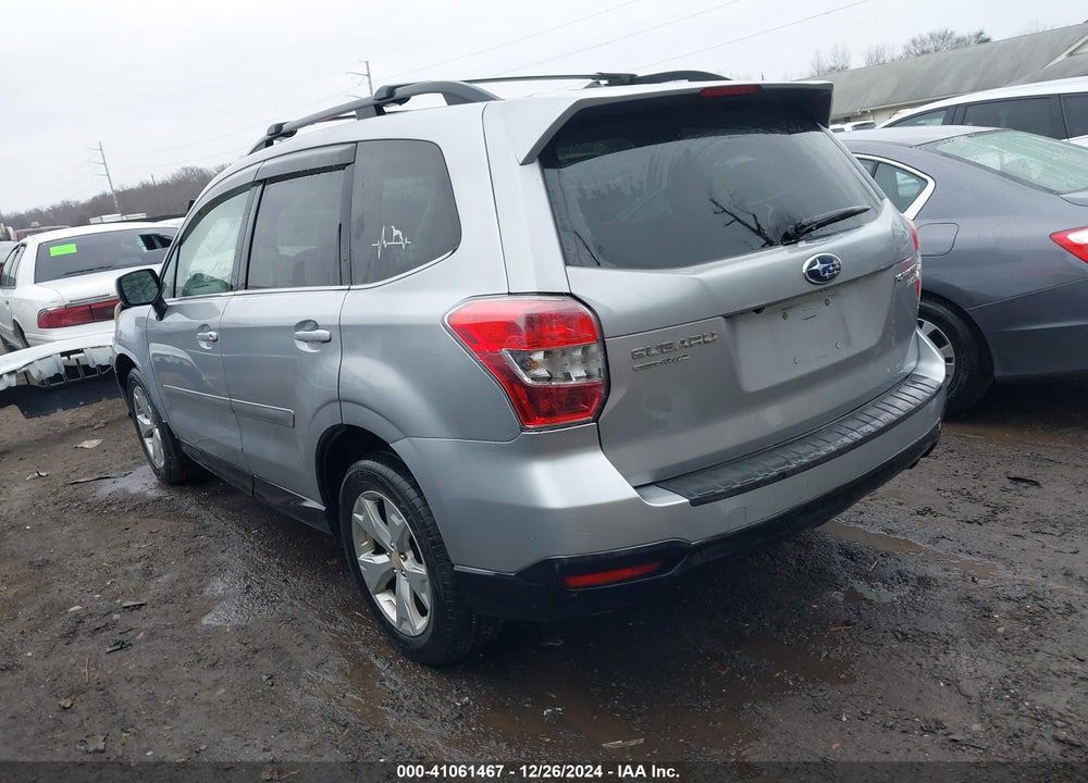 2015 SUBARU FORESTER 2.5I LIMITED VIN: JF2SJAHC9FH507825