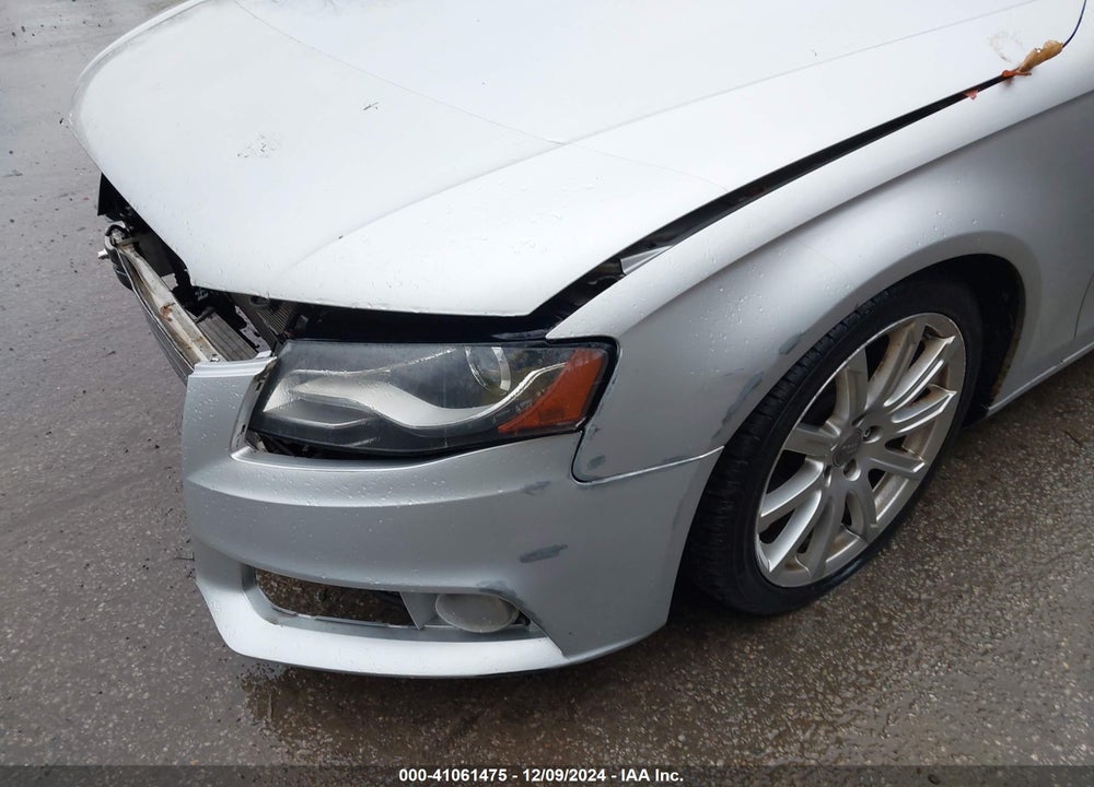 2009 AUDI A4 2.0T PREMIUM VIN: WAUSF78KX9N036233