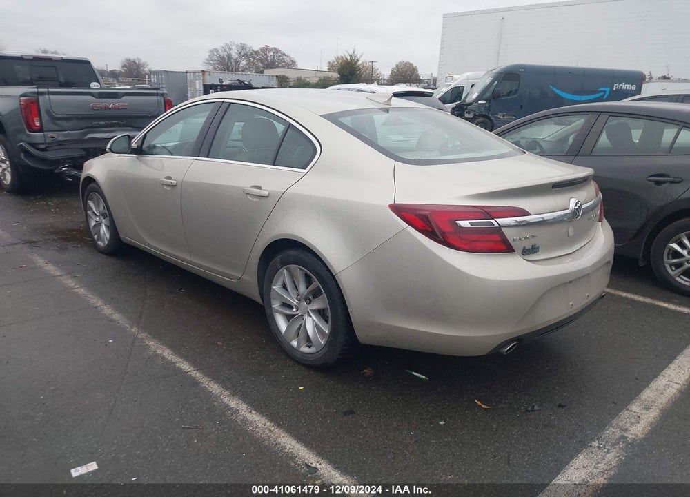 2016 BUICK REGAL TURBO VIN: 2G4GK5EX1G9109235