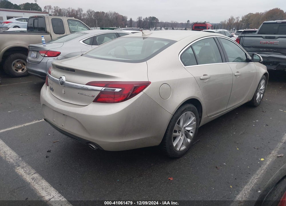2016 BUICK REGAL TURBO VIN: 2G4GK5EX1G9109235