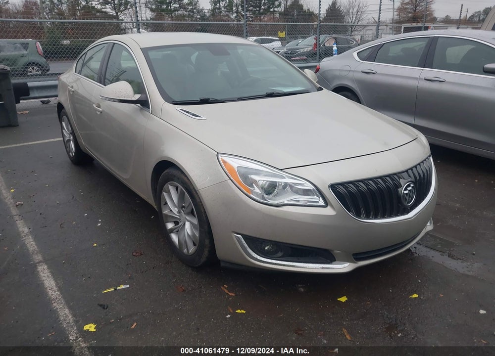 2016 BUICK REGAL TURBO VIN: 2G4GK5EX1G9109235