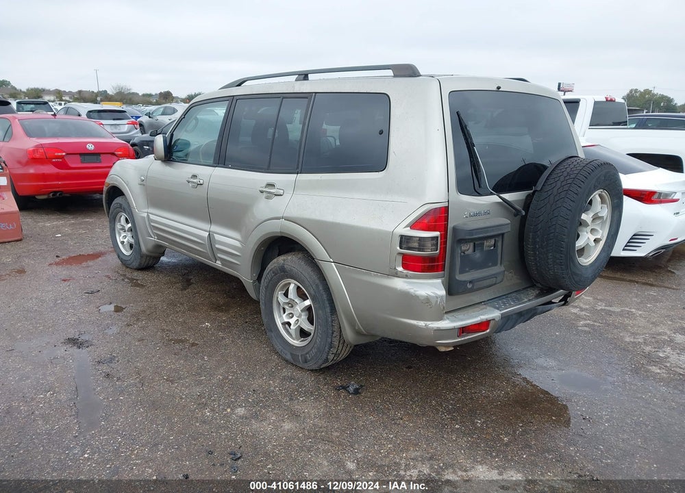 2002 MITSUBISHI MONTERO LIMITED VIN: JA4MW51R02J068302