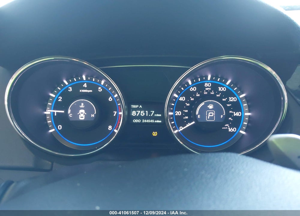 2012 HYUNDAI SONATA LIMITED 2.0T VIN: 5NPEC4AB0CH500963