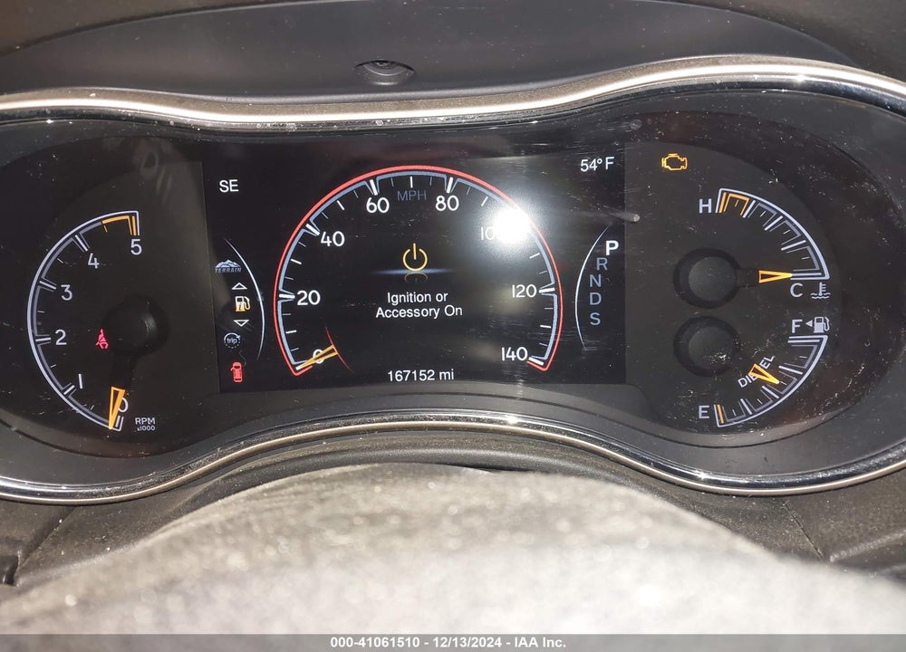 2014 JEEP GRAND CHEROKEE LIMITED VIN: 1C4RJFBM8EC415435