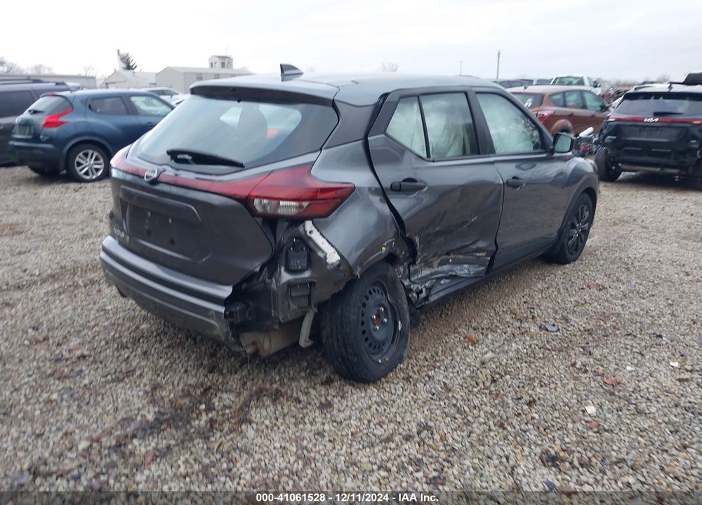 2022 NISSAN KICKS S XTRONIC CVT VIN: 3N1CP5BV8NL513153