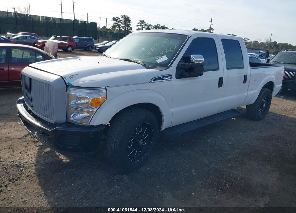 2014 FORD F-250 XLT VIN: 1FT7W2A61EEB02509