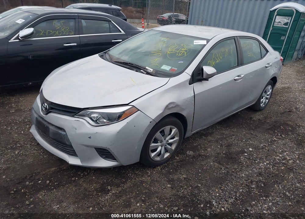 2016 TOYOTA COROLLA LE VIN: 2T1BURHE6GC670475