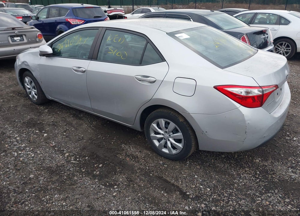 2016 TOYOTA COROLLA LE VIN: 2T1BURHE6GC670475