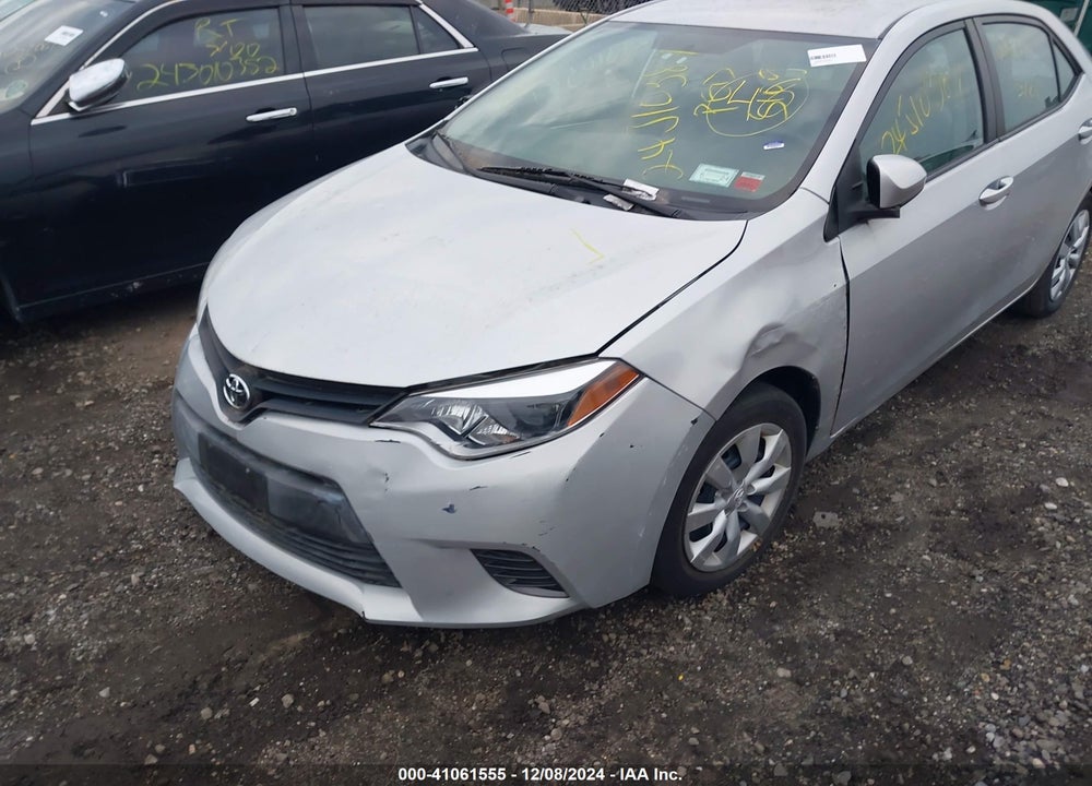 2016 TOYOTA COROLLA LE VIN: 2T1BURHE6GC670475
