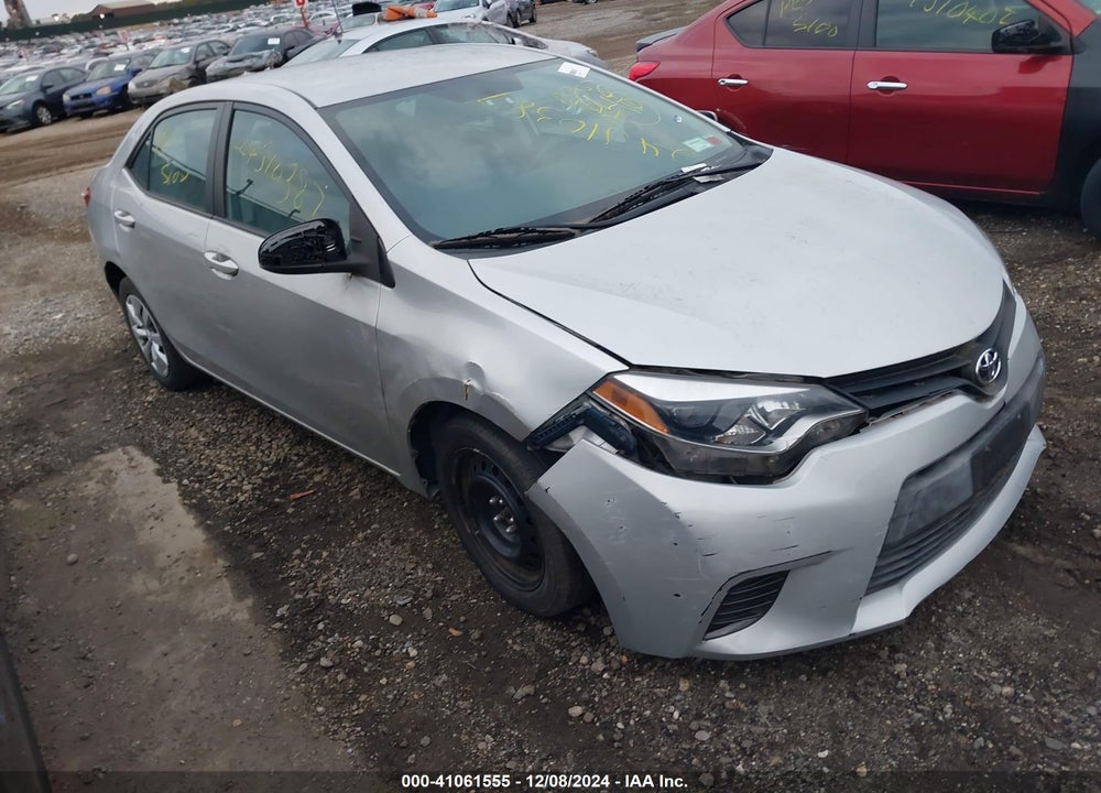 2016 TOYOTA COROLLA LE VIN: 2T1BURHE6GC670475
