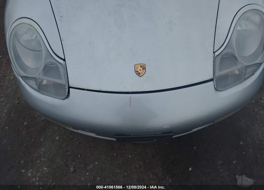1999 PORSCHE BOXSTER VIN: WP0CA2985XU625852