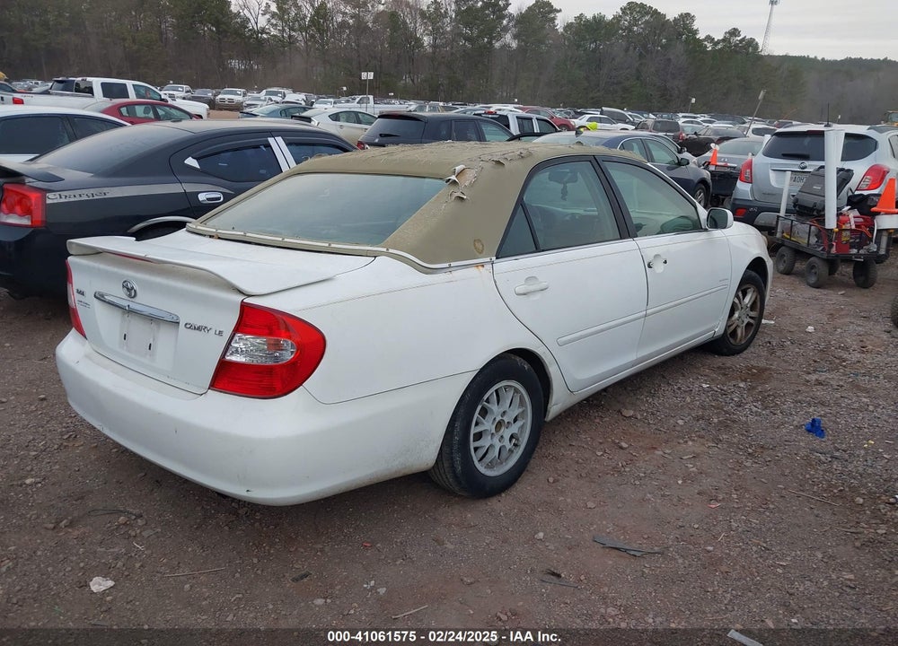 2004 TOYOTA CAMRY LE VIN: 4T1BE32K54U303683