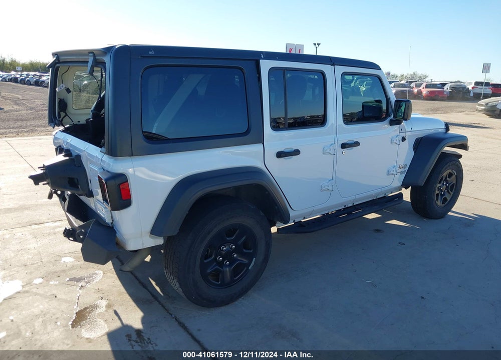 2019 JEEP WRANGLER UNLIMITED SPORT 4X4 VIN: 1C4HJXDGXKW663785