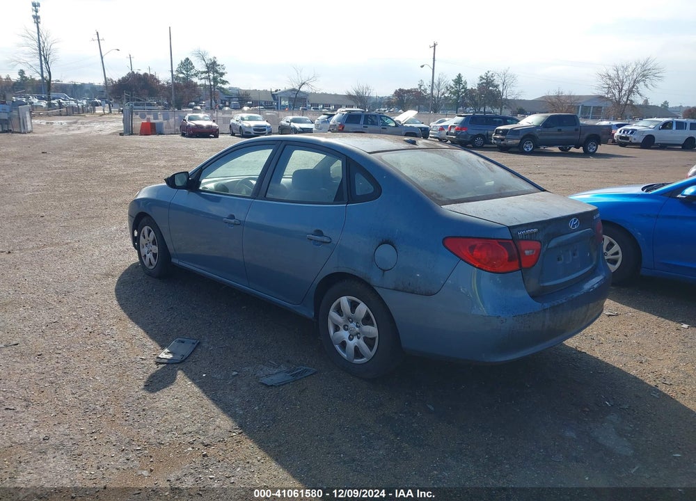 2007 HYUNDAI ELANTRA GLS/LIMITED/SE VIN: KMHDU46D07U207364