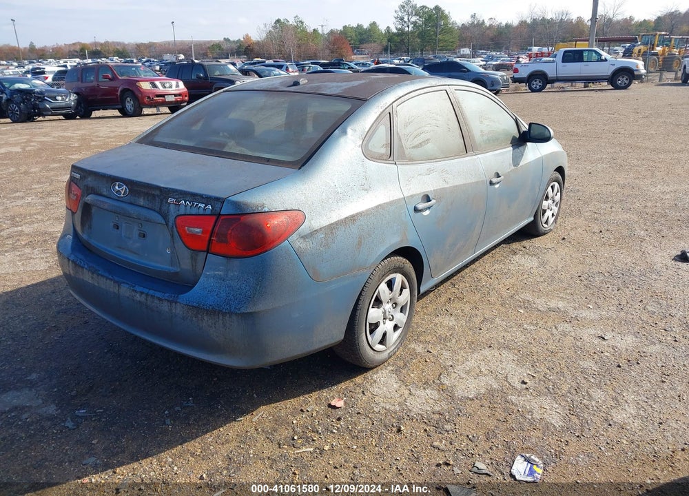 2007 HYUNDAI ELANTRA GLS/LIMITED/SE VIN: KMHDU46D07U207364