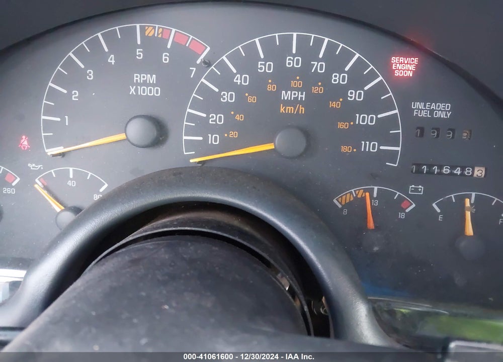 1994 PONTIAC FIREBIRD FORMULA/TRANS AM/GT VIN: 2G2FV22P7R2231348