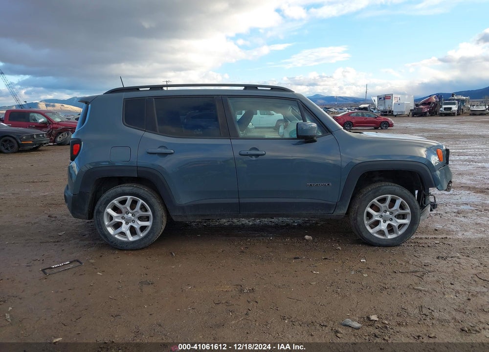 2018 JEEP RENEGADE LATITUDE 4X4 VIN: ZACCJBBB1JPJ36344