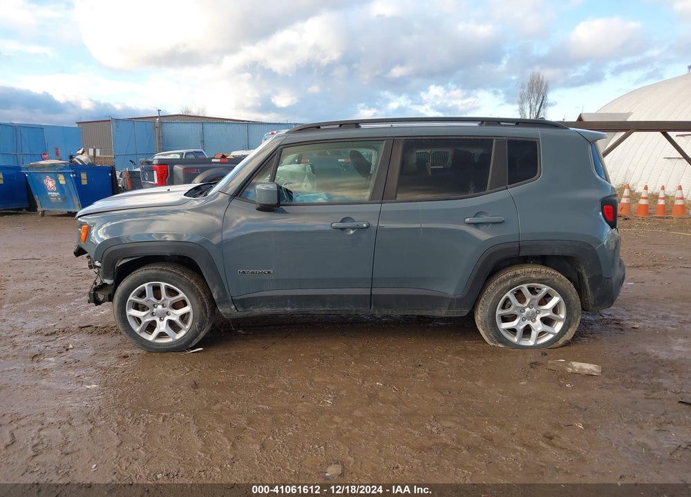 2018 JEEP RENEGADE LATITUDE 4X4 VIN: ZACCJBBB1JPJ36344