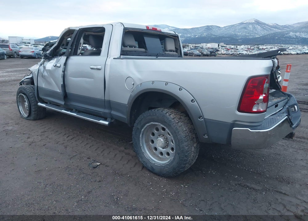 2013 RAM 2500 BIG HORN VIN: 3C6UR5DLXDG540196