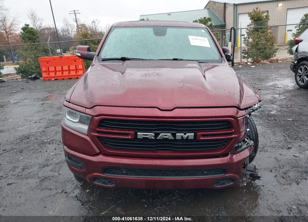 2019 RAM 1500 BIG HORN/LONE STAR 4X4 6'4 BOX VIN: 1C6SRFMTXKN719341
