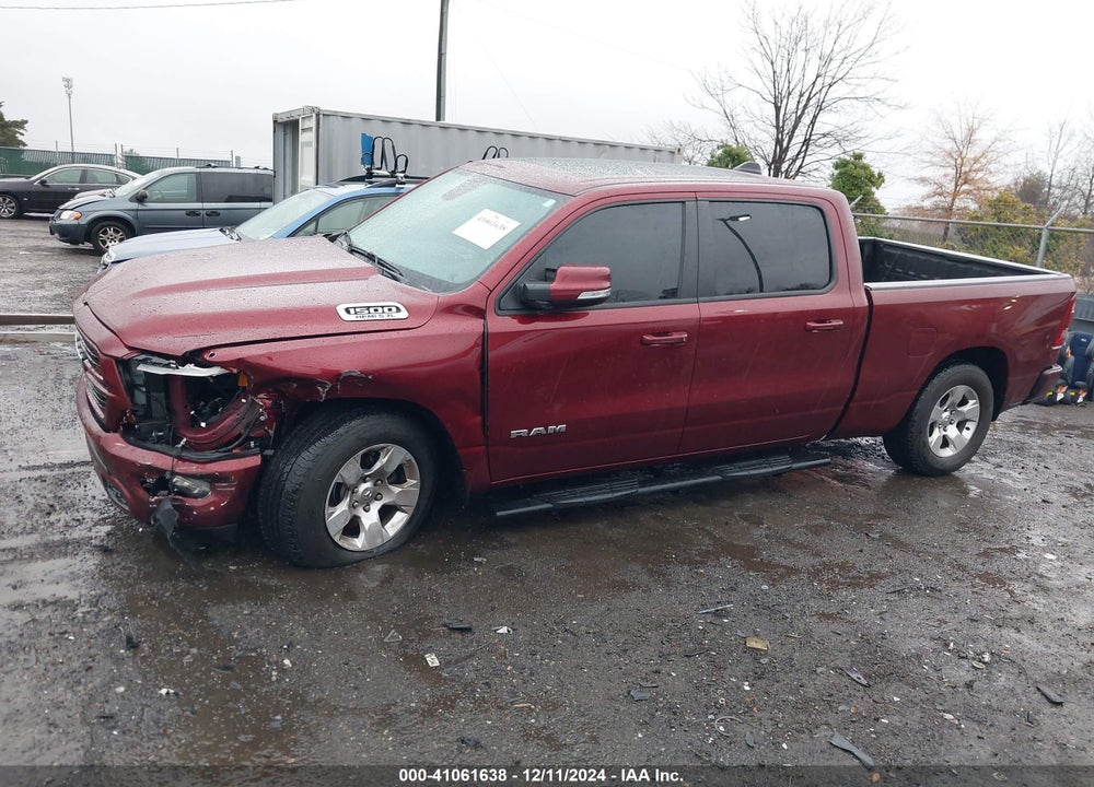2019 RAM 1500 BIG HORN/LONE STAR 4X4 6'4 BOX VIN: 1C6SRFMTXKN719341