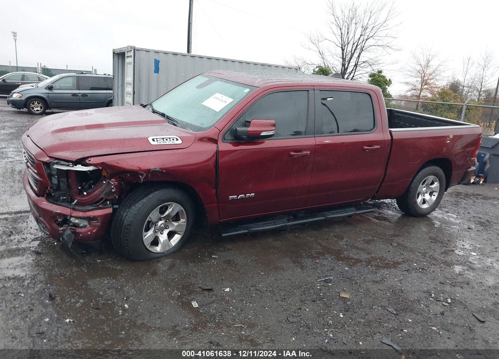 2019 RAM 1500 BIG HORN/LONE STAR 4X4 6'4 BOX VIN: 1C6SRFMTXKN719341