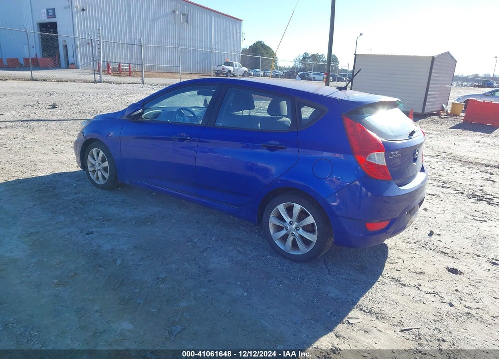 2013 HYUNDAI ACCENT SE VIN: KMHCU5AE2DU098919