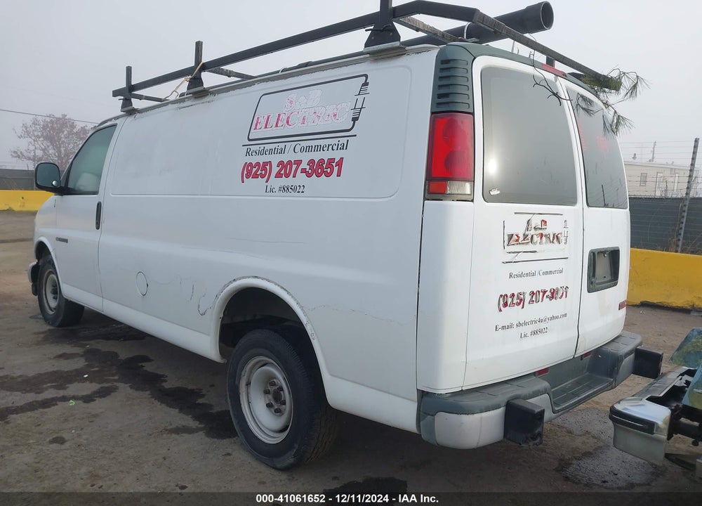 2000 GMC SAVANA VIN: 1GTFG25M6Y1901781