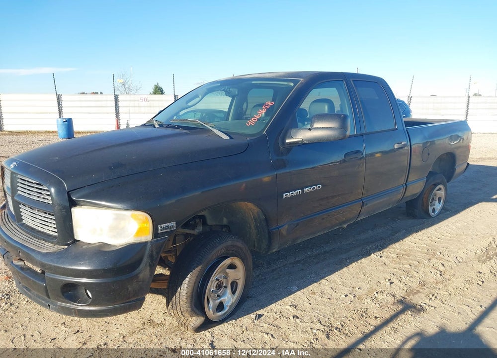 2005 DODGE RAM 1500 SLT/LARAMIE VIN: 1D3HU18D45J585209