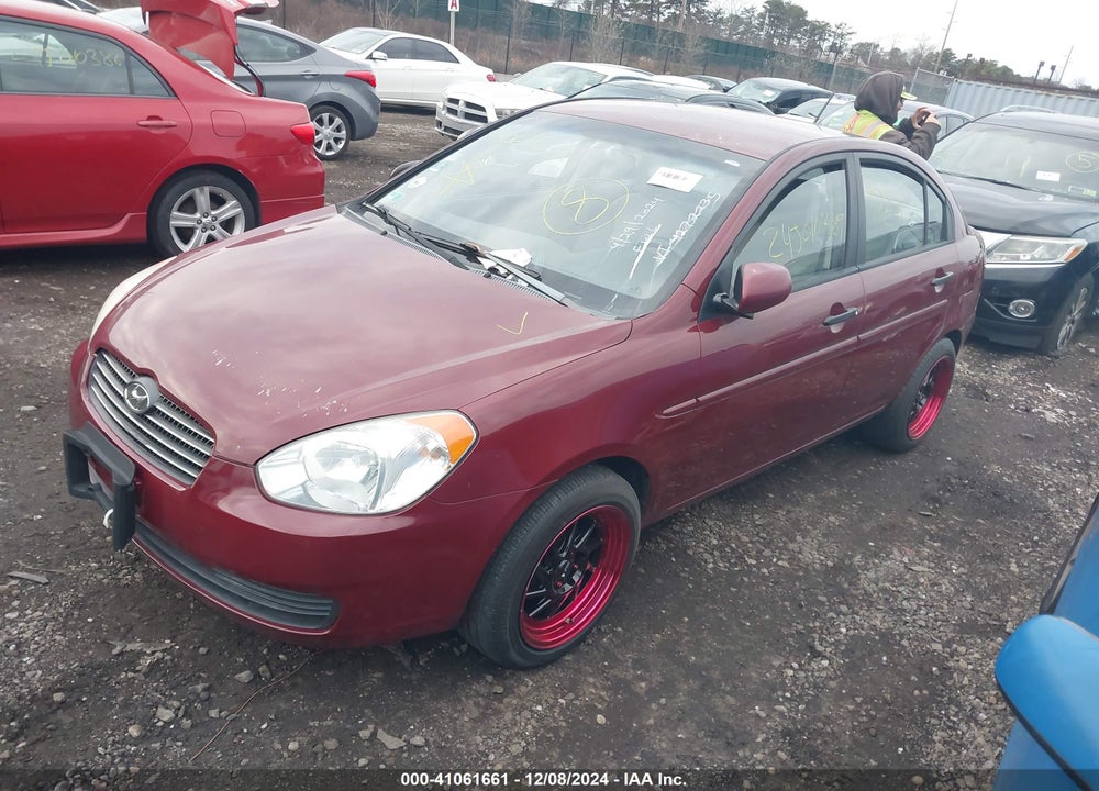 2010 HYUNDAI ACCENT GLS VIN: KMHCN4AC6AU457349